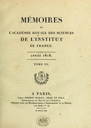 Mémoires de l’Académie royale des sciences de l'Institut de France