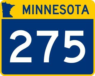 <span class="mw-page-title-main">Minnesota State Highway 275</span> State highway in Minnesota, United States