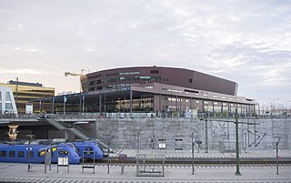 <span class="mw-page-title-main">Hyllie railway station</span> Railway station in Malmö, Sweden