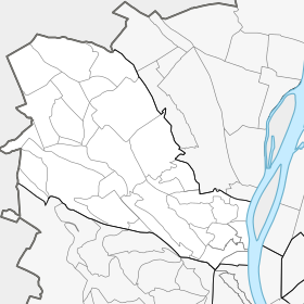Voir sur la carte administrative du 2e arrondissement de Budapest
