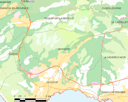 Ceyreste - Localizazion