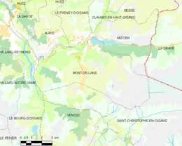 Mont-de-Lans - Localizazion