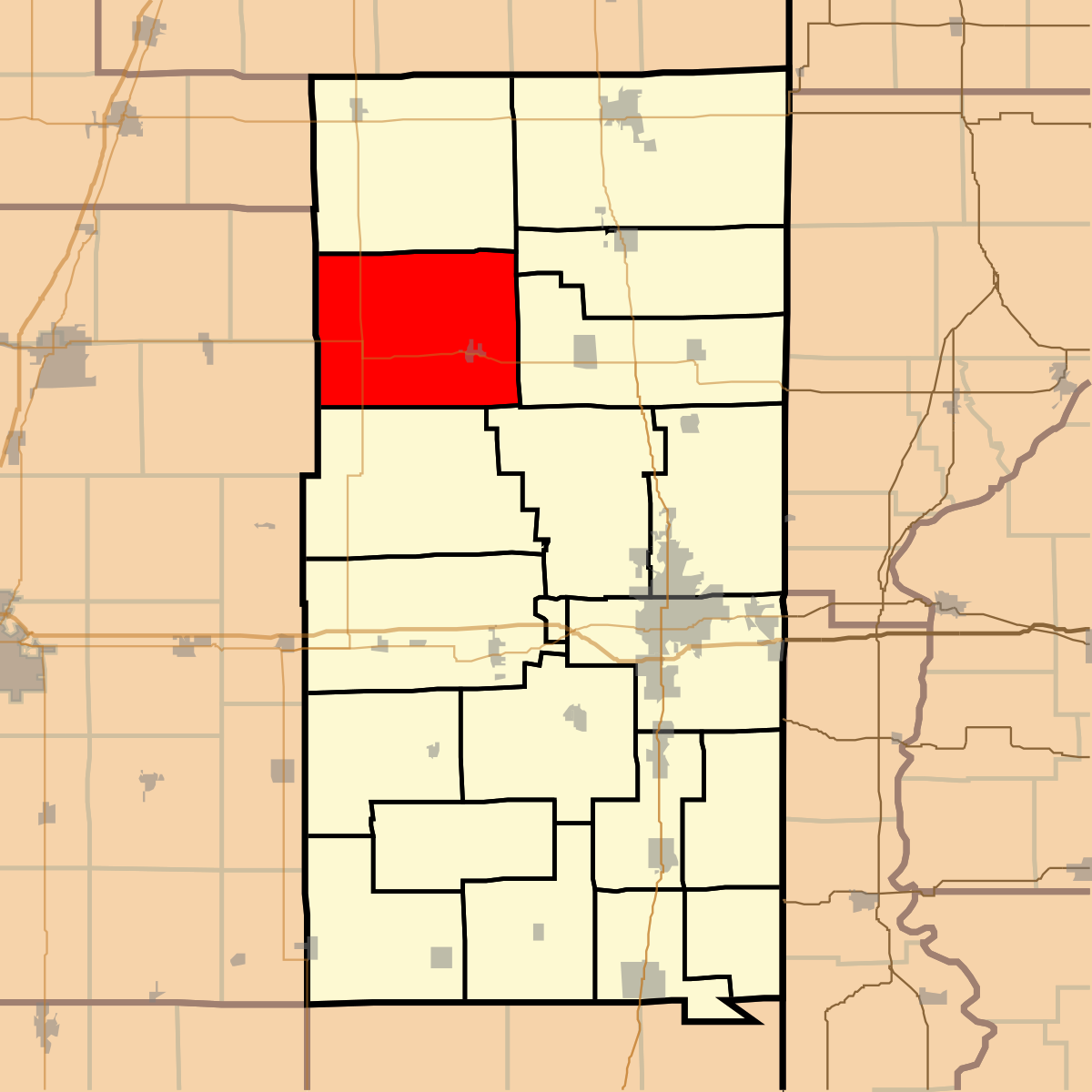 Middlefork Township, Vermilion County, Illinois