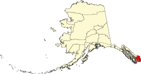 Map of Alaska highlighting Ketchikan Gateway Borough.svg