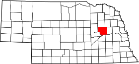 Localisation de Comté de Platte