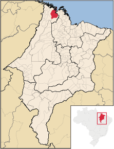 Poziția localității Turiaçu