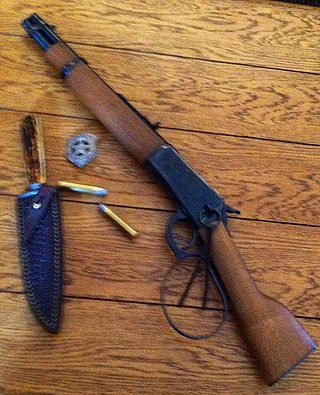 <span class="mw-page-title-main">Mare's Leg</span> Cut down lever action rifle