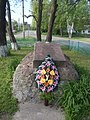 Пам'ятник воїнам-землякам. Братська могила партизан, які загинули в боротьбі з "бандами" в "громадянській війні"