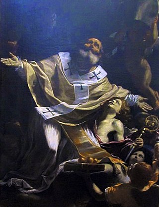 <i>Saint Nicholas</i> (Preti) Painting by Mattia Preti