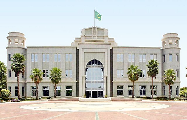 Image: Mauritania presidential palace Le Palais Présidentiel Nouakchott