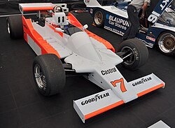 La M28 de John Watson est désormais conservée à la Donington Grand Prix Collection.