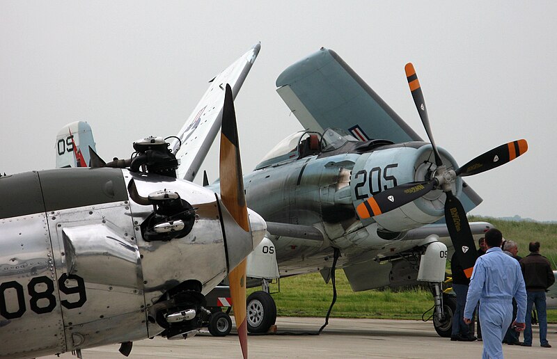 File:Meeting aérien d'Albert-Picardie (7 juin 2008) 024a (Ryan PT-22 et Skyraider) 1.jpg