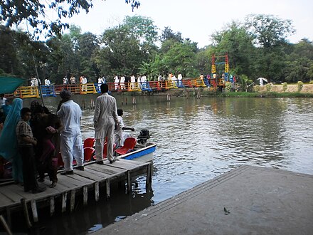 Bridge over the lake