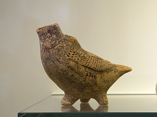 Minoan headless bird rhyton