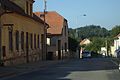 Čeština: Ulice ve vesnici Mladá Vožice, Jihočeský kraj English: A street in Mladá Vožice, South Bohemian Region, CZ