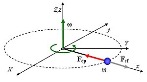 Fuerza Centrífuga: Historia, Introducción, Fuerza centrípeta frente a fuerza centrífuga