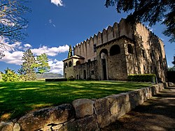 Skyline of Montesquiu