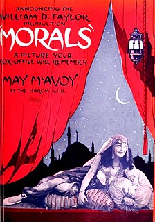 <i>Morals</i> (film) 1921 American silent drama film