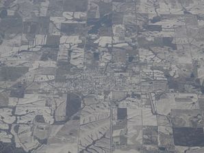 Aerial view of Mount Ayr