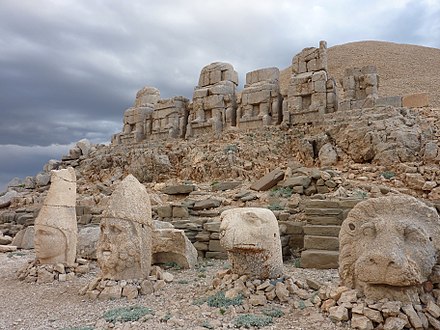 Statues of Mount Nemrut in Eastern Turkey