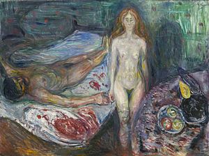 Marats Tod I (Edvard Munch)