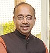 N. Ramachandran calling on the Minister of State for Youth Affairs and Sports (IC), Water Resources, River Development and Ganga Rejuvenation, Shri Vijay Goel, in New Delhi (cropped).jpg