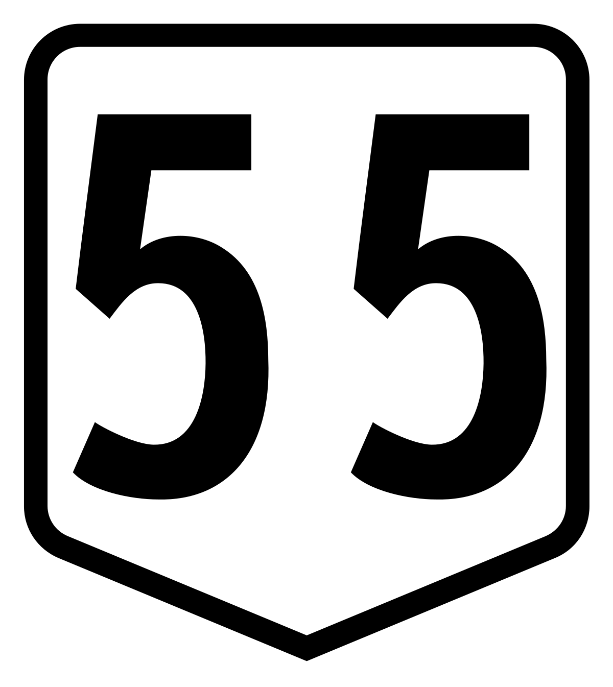 Число 55. Route 55. 55 Число.