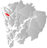 Meland within Hordaland