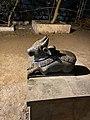 Nandi outside temple