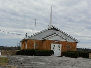 New Offenburg'daki İlk Baptist Kilisesi