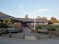 The Riverside Centre, Newport, Isle of Wight, seen in October 2011. The centre takes care of disabled residents providing care, however at the time, the Isle of Wight Council had put it's future under threat by announcing reductions in funding of around £100,000.