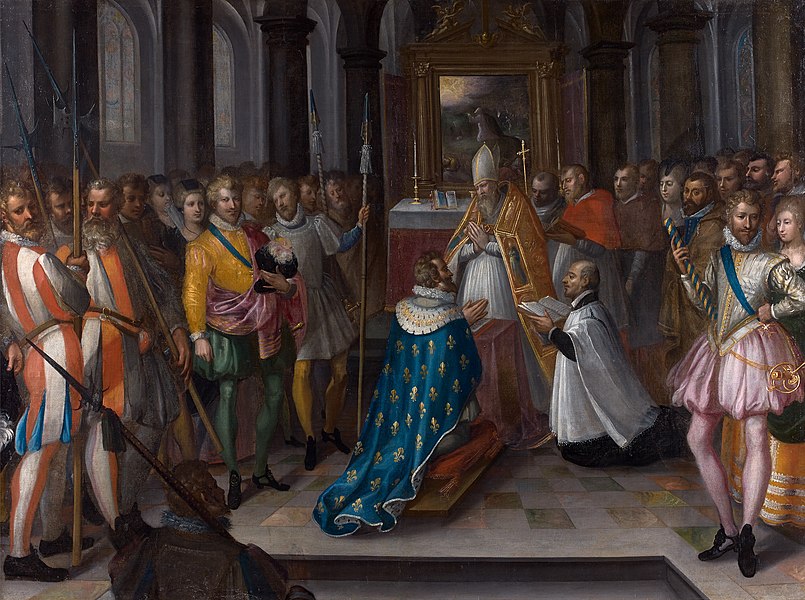Европейский монарх 18 века. Коронация Генриха 4.