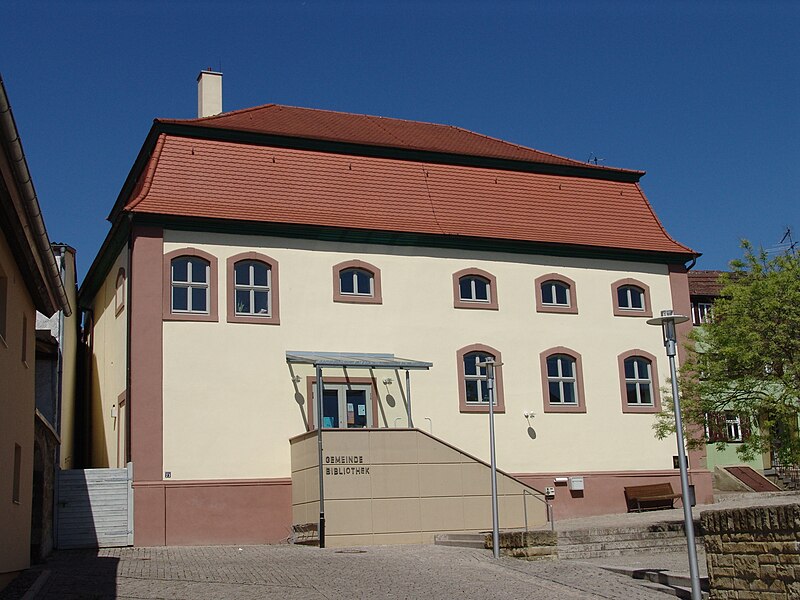 File:Niederwerrn - Gemeindebibliothek.jpg