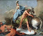 アテーナーとポセイドンの競争（1748）