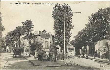 Noisy le Sec.Carrefour de la Vierge