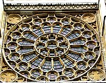 Westminster Abbey north transept rose window