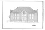 Miniatuur voor Bestand:Old Springdale High School, U.S. Highway 71B, Springdale, Washington County, AR HABS ARK,72-SPRIGD,2- (sheet 6 of 14).tif