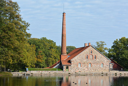 Olustvere manor distillery in Estonia