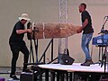 Ongoma concert set up at Goethe Institut Namibia 2024