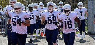 <span class="mw-page-title-main">Oxford Saints</span> American Football team based in the United Kingdom.