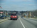 PA 100 northbound at Shoemaker Road