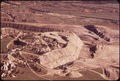 Strip mining, Montana, USA