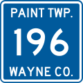 osmwiki:File:Paint Township Route 196, Wayne County, Ohio.svg
