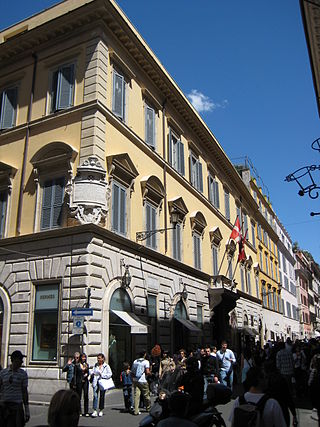 <span class="mw-page-title-main">Palazzo Malta</span> Palace in Rome, Italy