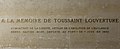 wikimedia_commons=File:Panthéon_-_Inscription_à_la_mémoire_de_Toussaint_Louverture_(bgw17_0335).jpg
