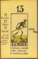 Disseny de l'arcà per al llibre de Papus Le Tarot Divinatoire. Le Livre des Mystères et les Mystères du Livre. Clef du tirage des cartes et des sorts. Avec la reconstitution complète des 78 lames du Tarot Égyptien et de la méthode d'interprétation. Les 22 arcanes majeurs et les 56 arcanes mineurs (1909).