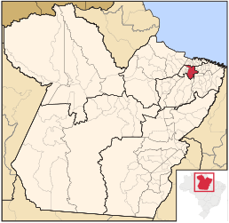 Microregione di Castanhal – Mappa