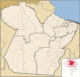 Santarém Novo - Carte