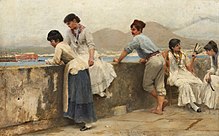 ナポリ湾の若いイタリア人(1887)