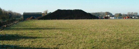 Modern peat works on the Somerset Levels, 2005 Peat Works, Somerset - geograph.org.uk - 81263.jpg